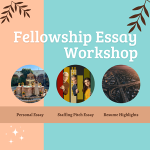 Fellowship Essay Workshop (Private Session)