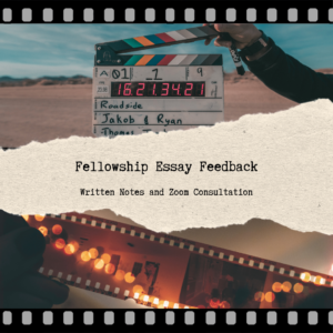 Fellowship Essay Feedback